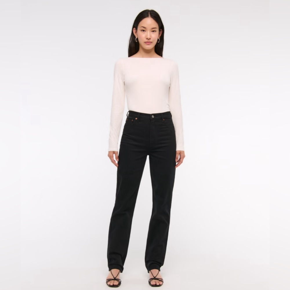 Abercrombie 90s Straight Ultra High Rise - Curve Love